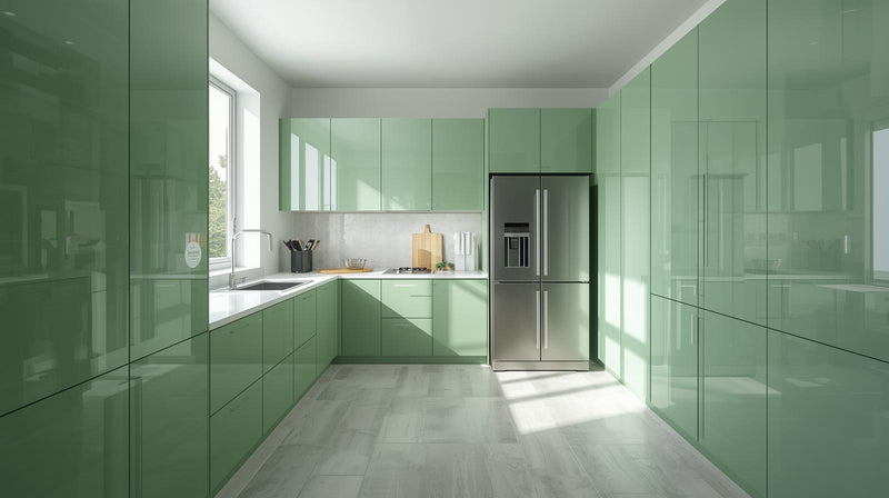Pastel Glossy Green Model